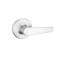 Kwikset Kwikset Delta Satin Chrome Passage Lever Right or Left Handed 92001-522 - alternate 2